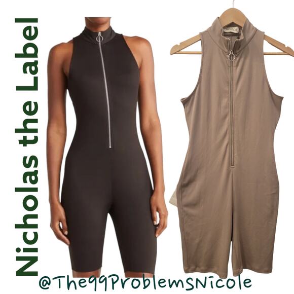 Nicholas Paola Ribbed Jumpsuit - Picture 1 of 5
